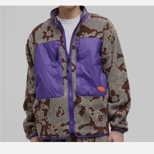 PUMA | Men's Purple Multi x P.A.M. Camo Polar Fleece Jacket
